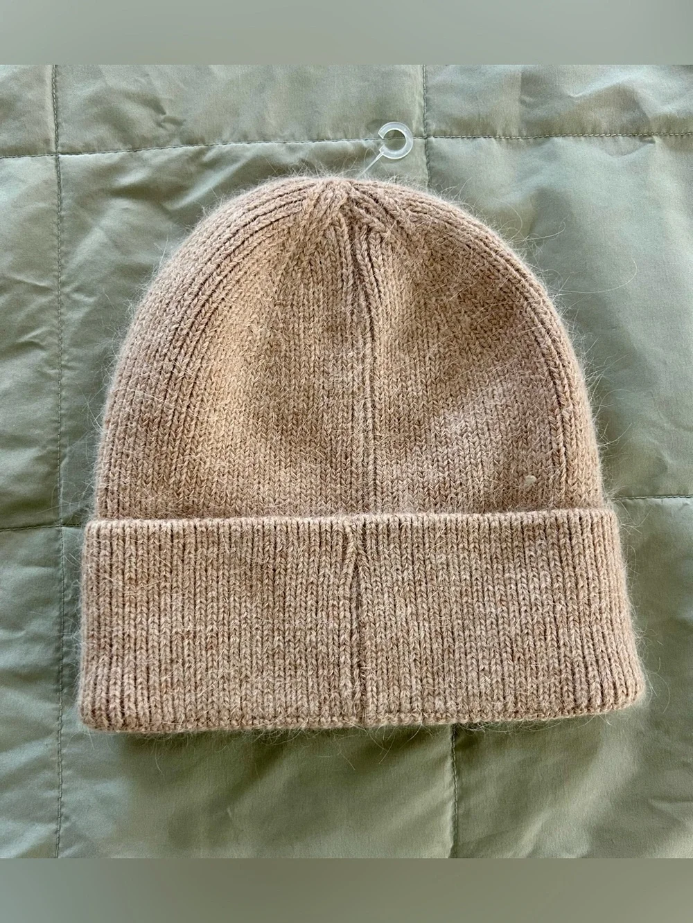 Lululemon Women’s Tan Knit Beanie with Logo